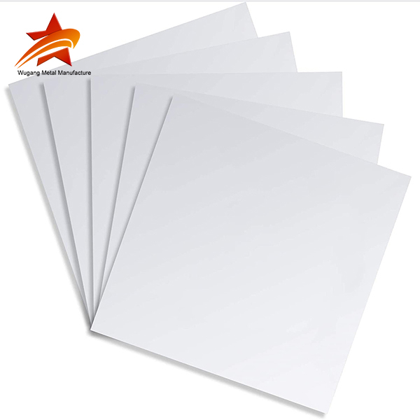 White Aluminum Sheet