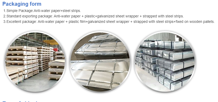 Corrugated Aluminium Plates Packing Detail
