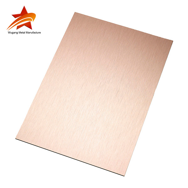 Rose Gold Aluminum Sheet