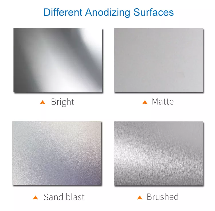 Different Anodizing Surface Anodized Aluminum Sheet
