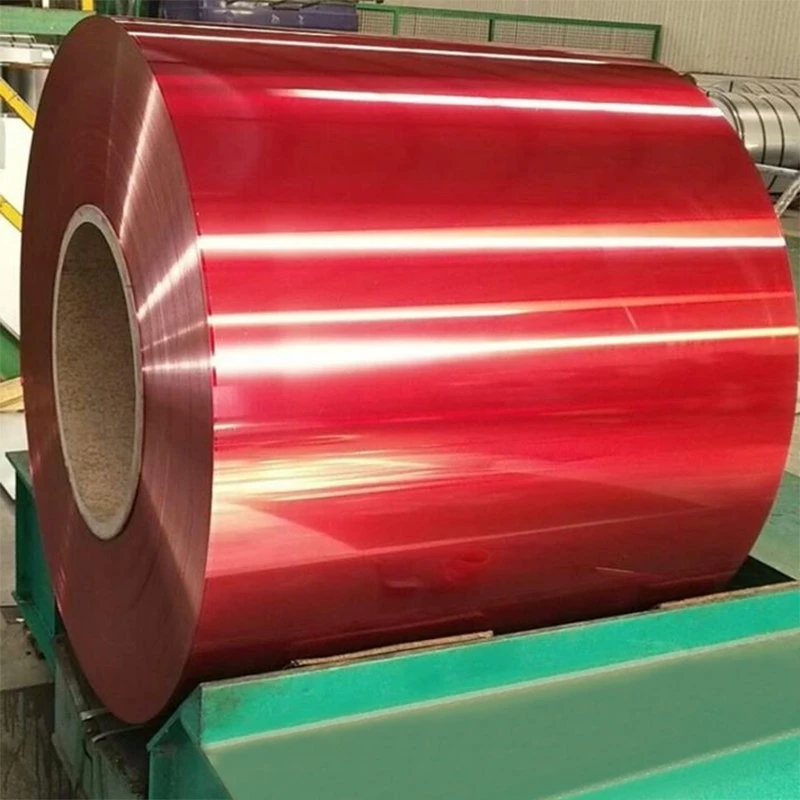 Color Coated Aluminum Coil Side View