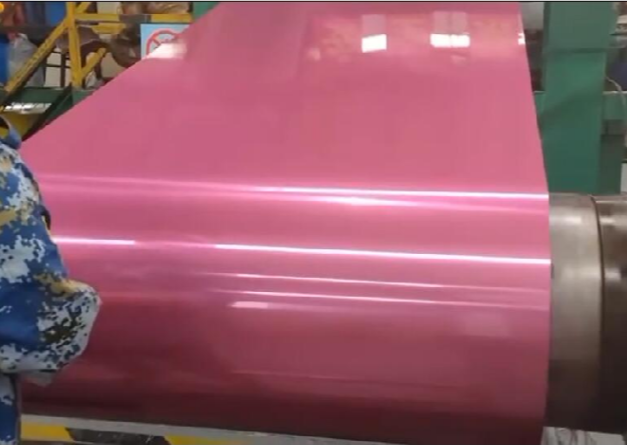 PE/Polyester Color Coated Aluminum Coil side viewPE/Polyester Color Coated Aluminum Coil side view