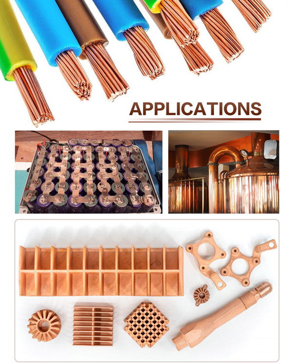 Copper Hex Bar Applications