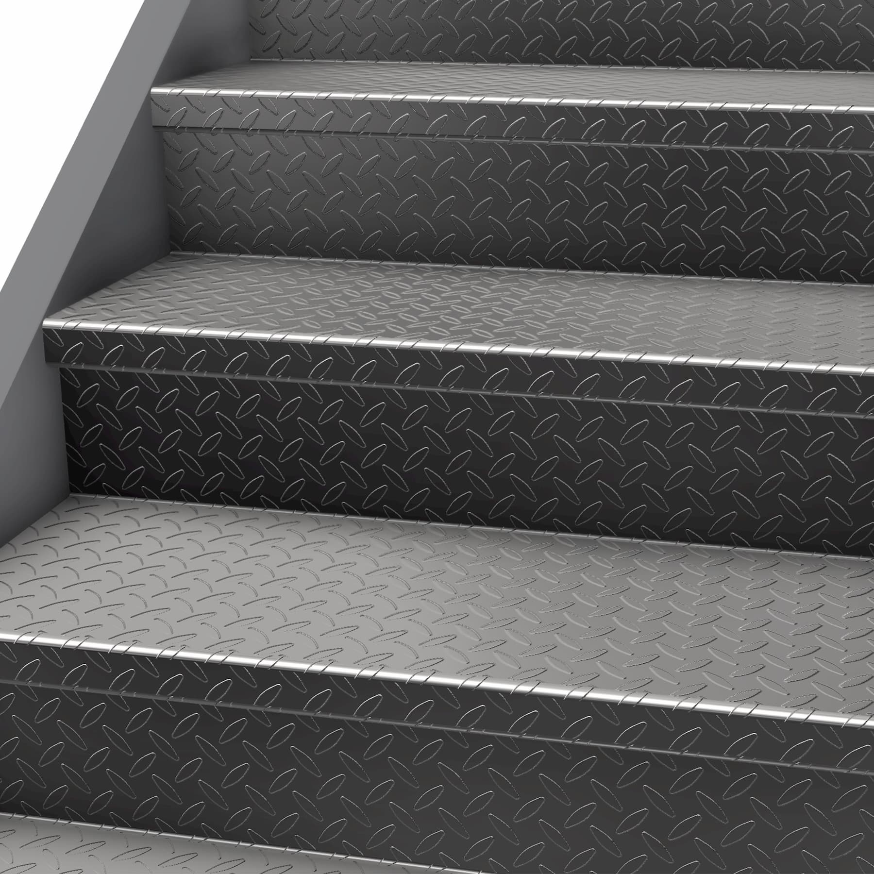 embossed aluminum sheets are used in stairs