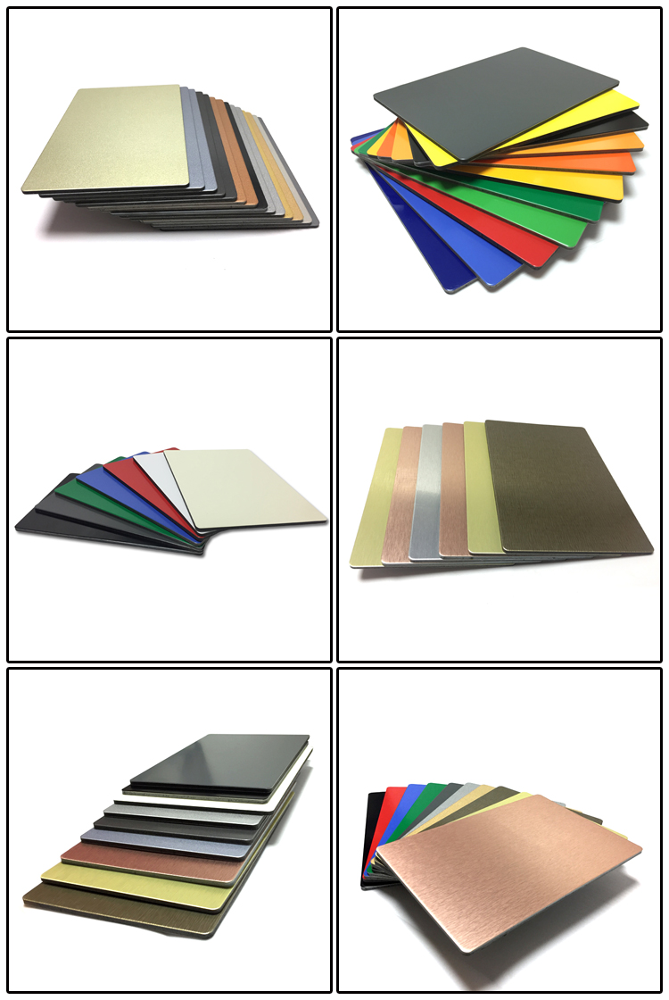 Prepainted Aluminum Composite Sheet in stock