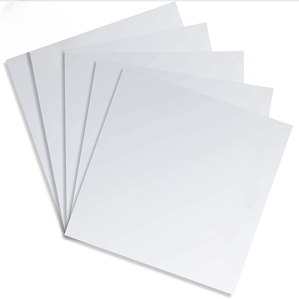 White Aluminum Sheet Detail