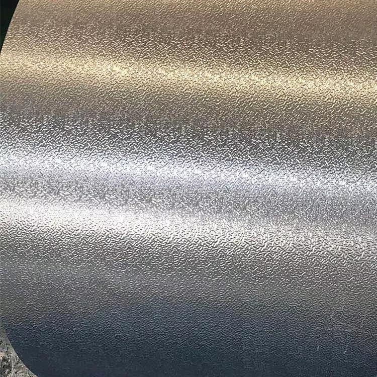 Stucco Embossed Aluminum Coil Display