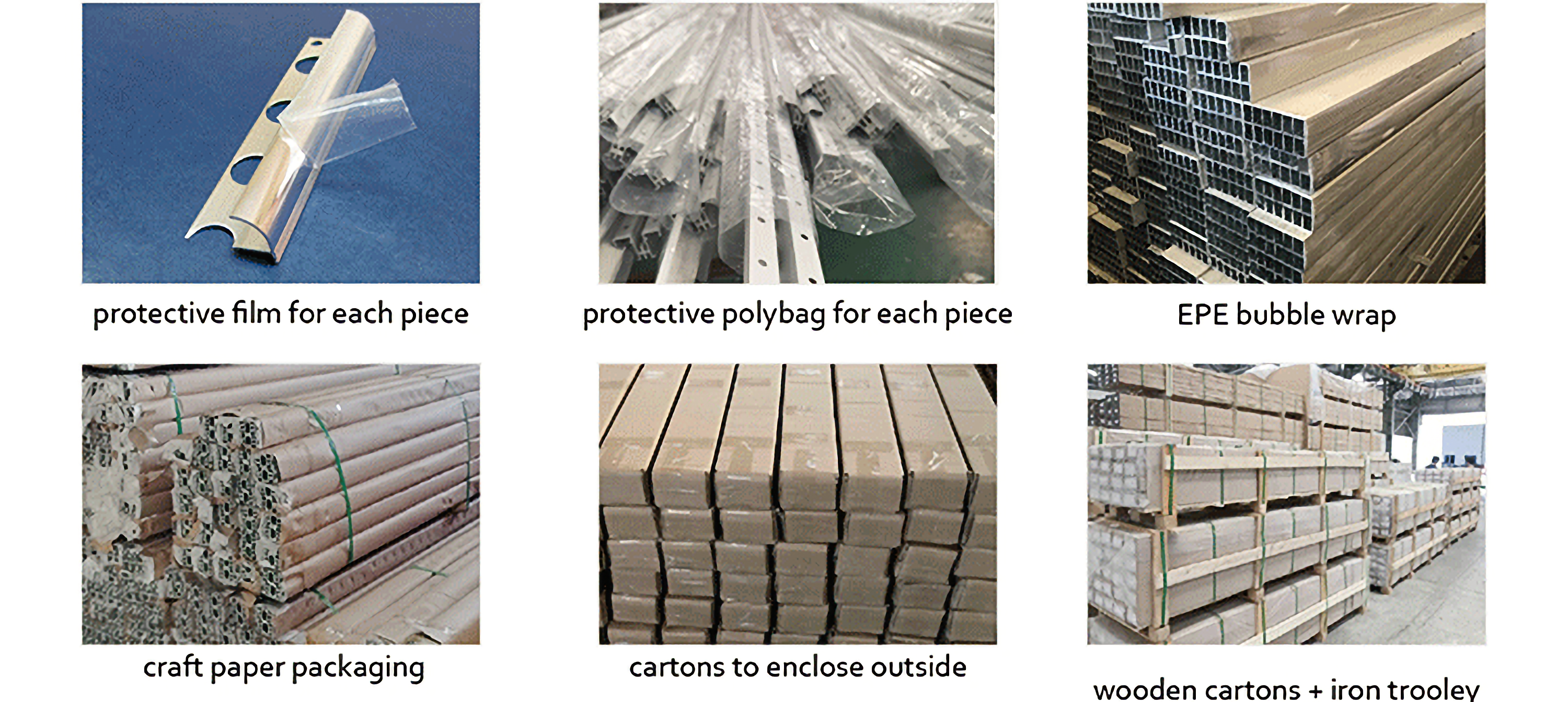 Aluminium Section Manufacturer Packing Detail